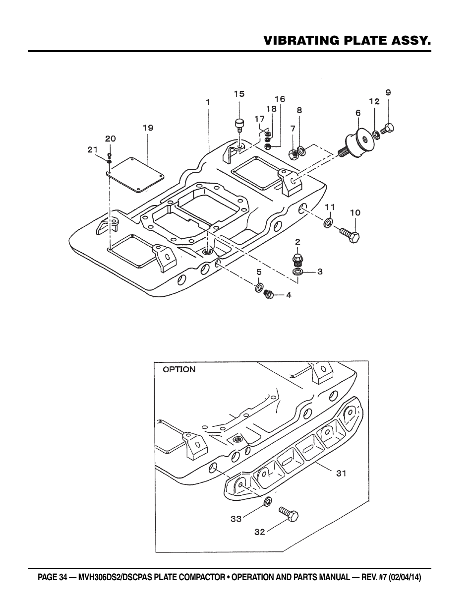 Multiquip MVH306DSCP User Manual | Page 34 / 80