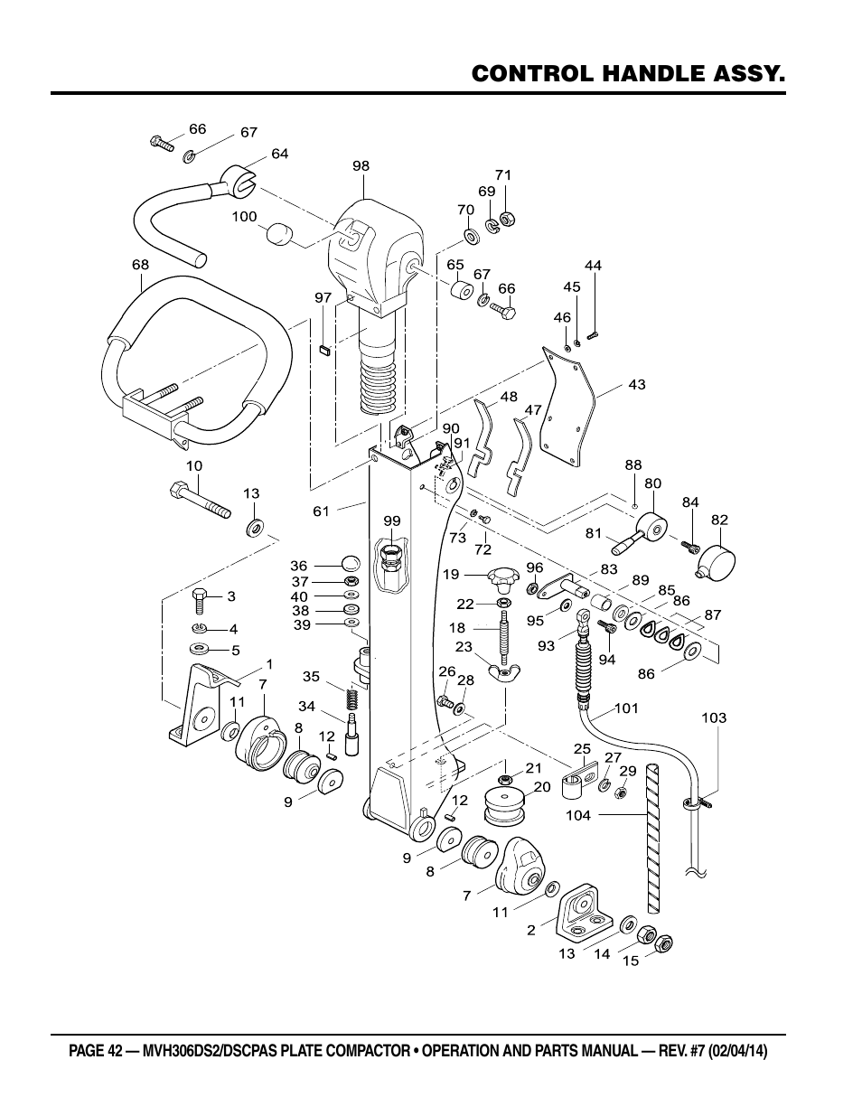 Multiquip MVH306DSCP User Manual | Page 42 / 80