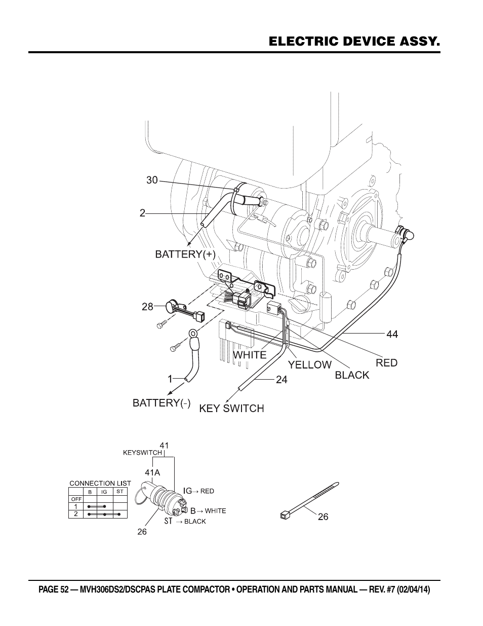 Multiquip MVH306DSCP User Manual | Page 52 / 80