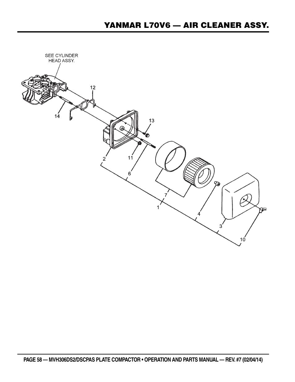 Multiquip MVH306DSCP User Manual | Page 58 / 80