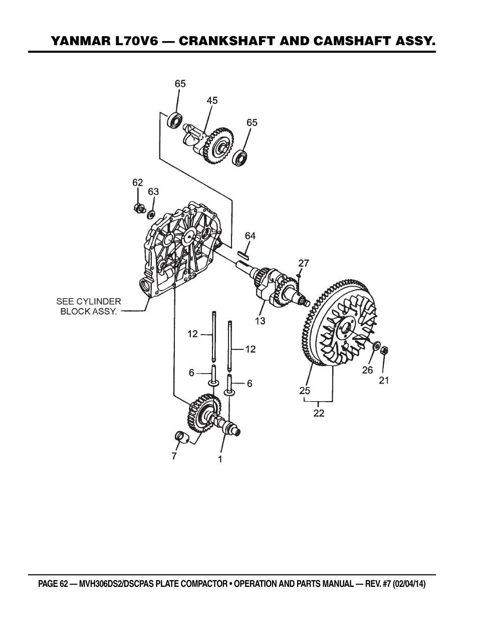 Multiquip MVH306DSCP User Manual | Page 62 / 80