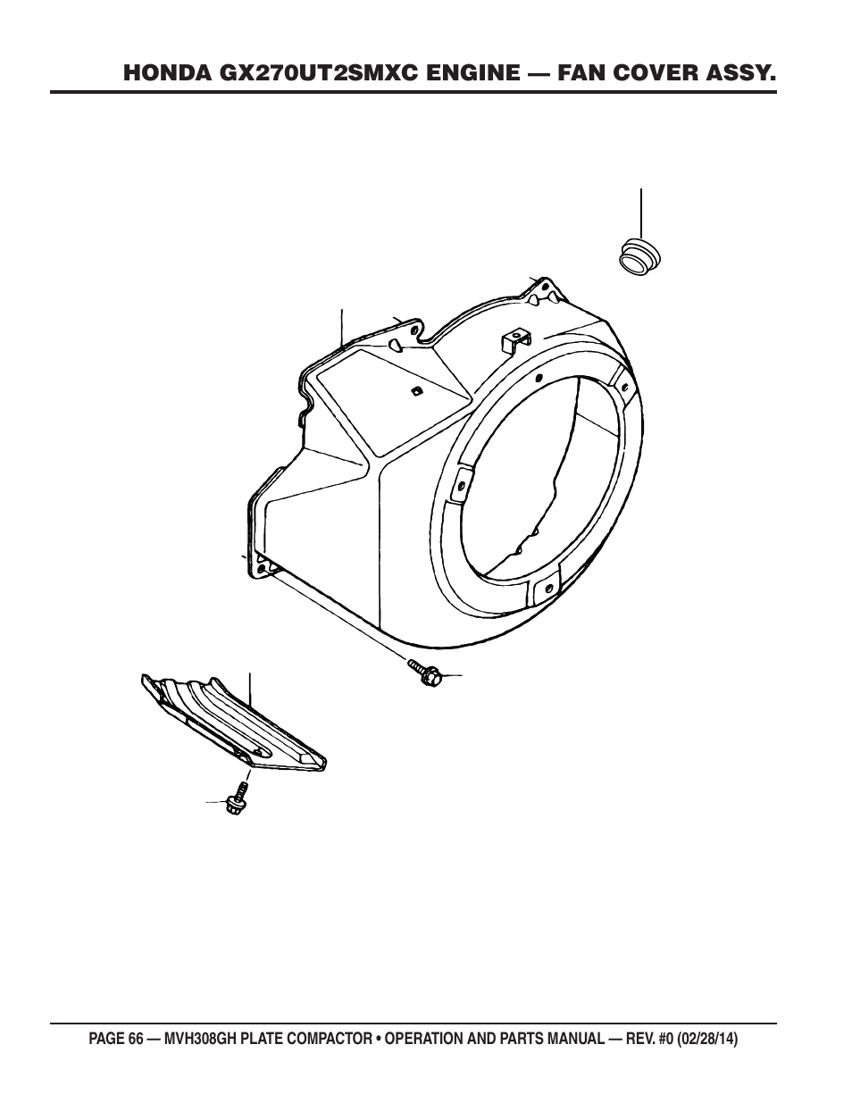 Multiquip MVH308GH User Manual | Page 66 / 86
