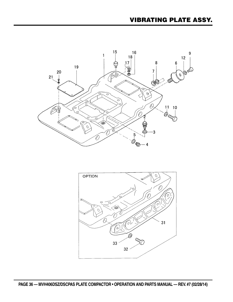 Multiquip MVH406DSCP User Manual | Page 36 / 104