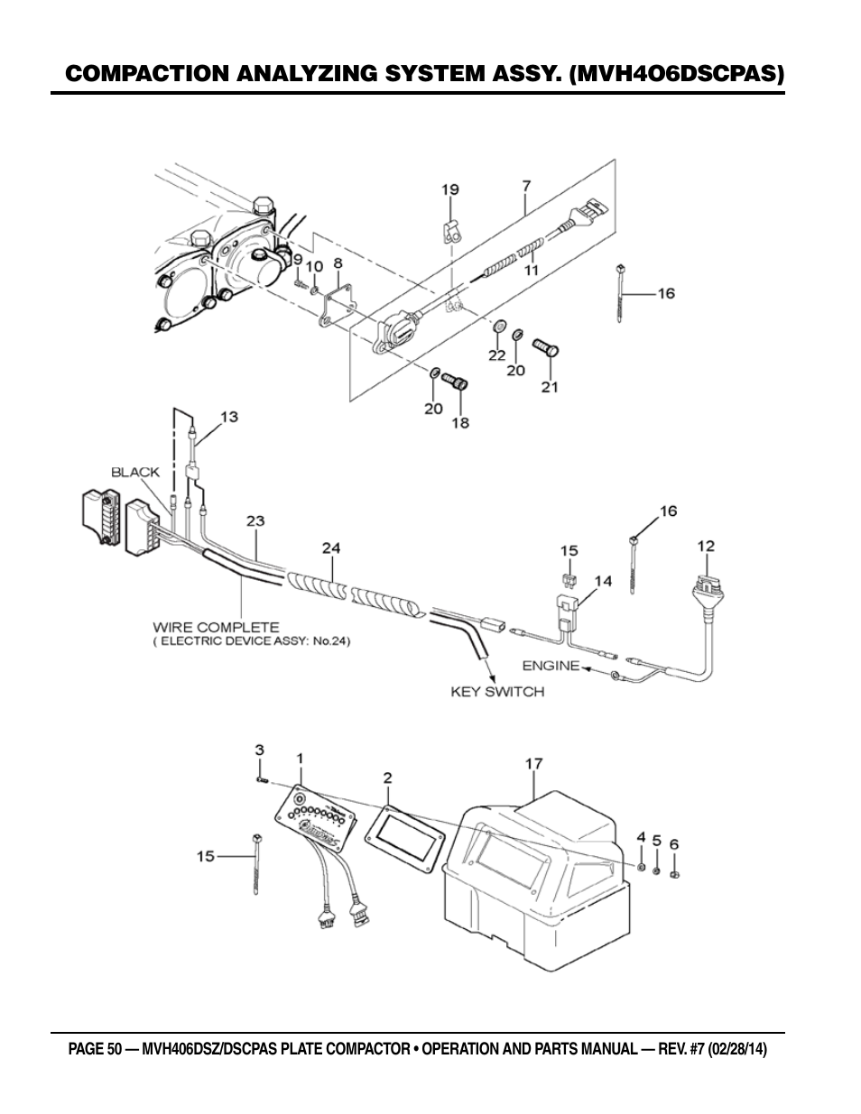 Multiquip MVH406DSCP User Manual | Page 50 / 104