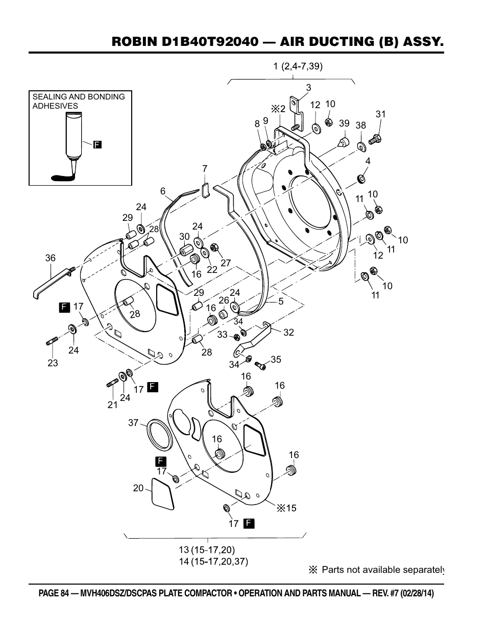 Multiquip MVH406DSCP User Manual | Page 84 / 104