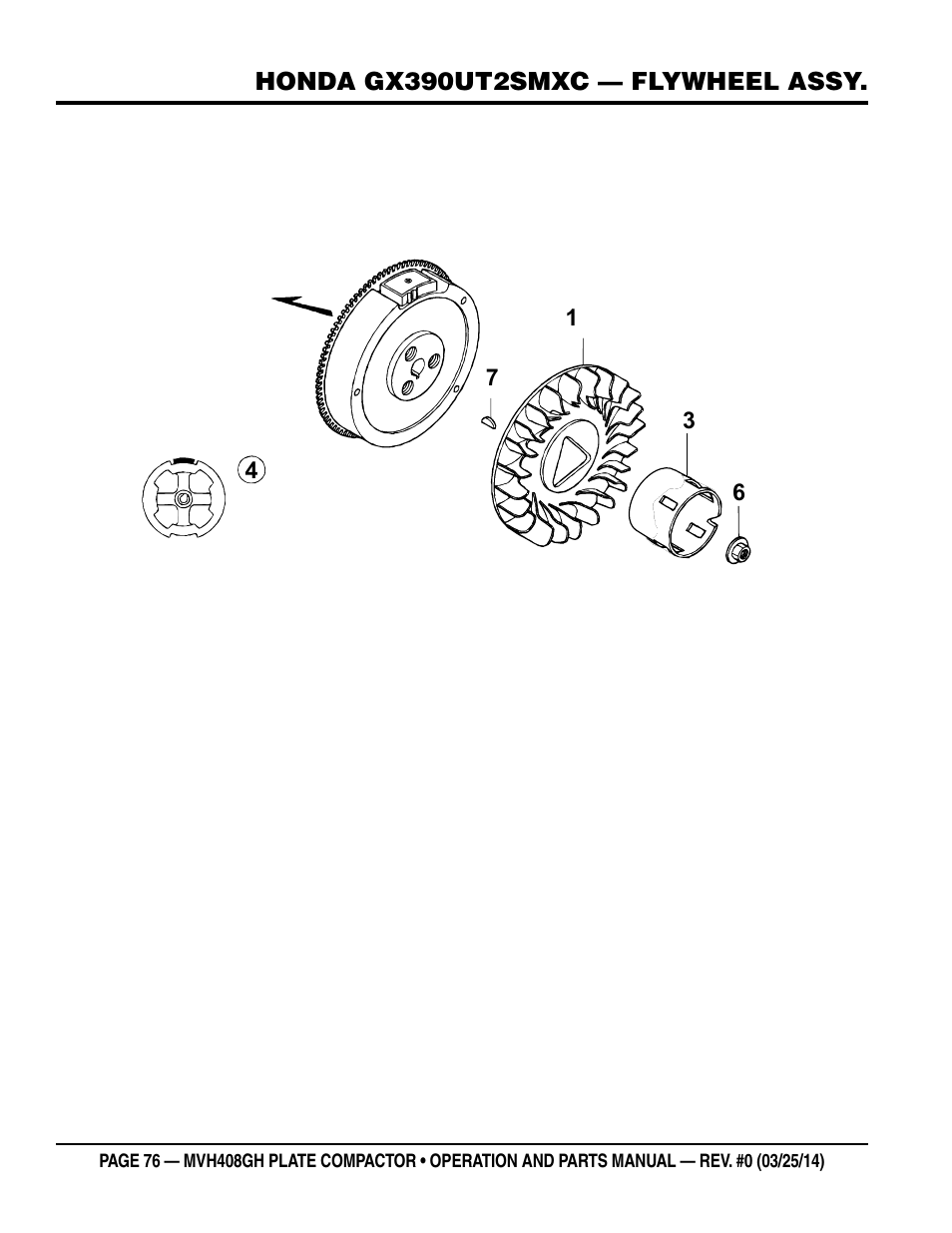 Multiquip MVH408GH User Manual | Page 76 / 86