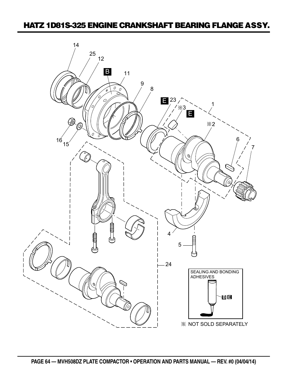 Multiquip MVH508DZ User Manual | Page 64 / 100