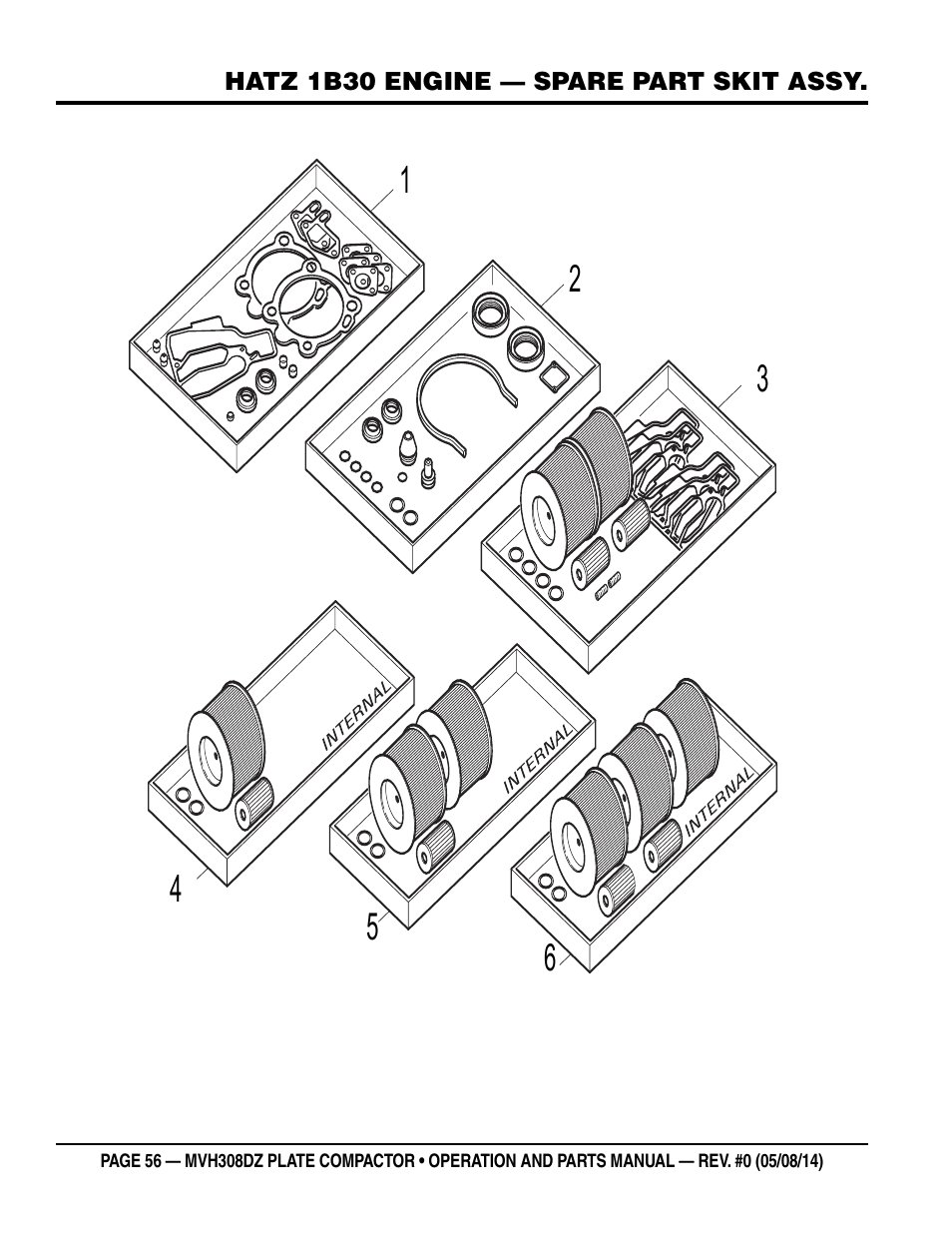 Multiquip MVH308DZ User Manual | Page 56 / 110