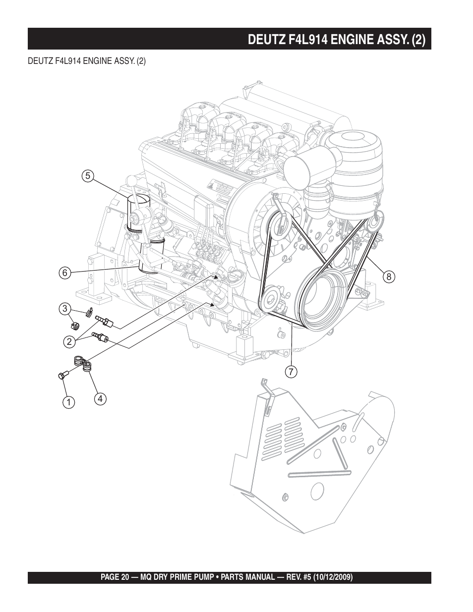 Multiquip MP200SDLSM Parts Manual User Manual | Page 20 / 56