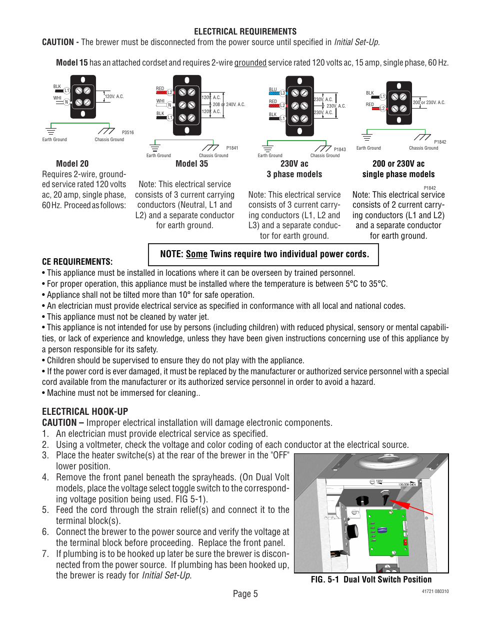 Bunn CWTF User Manual | Page 5 / 17