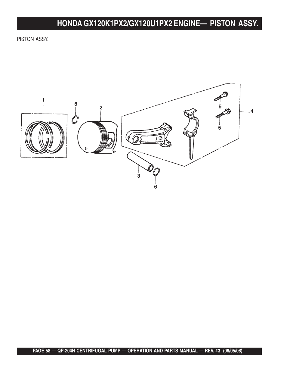 Multiquip QP204H User Manual | Page 58 / 68