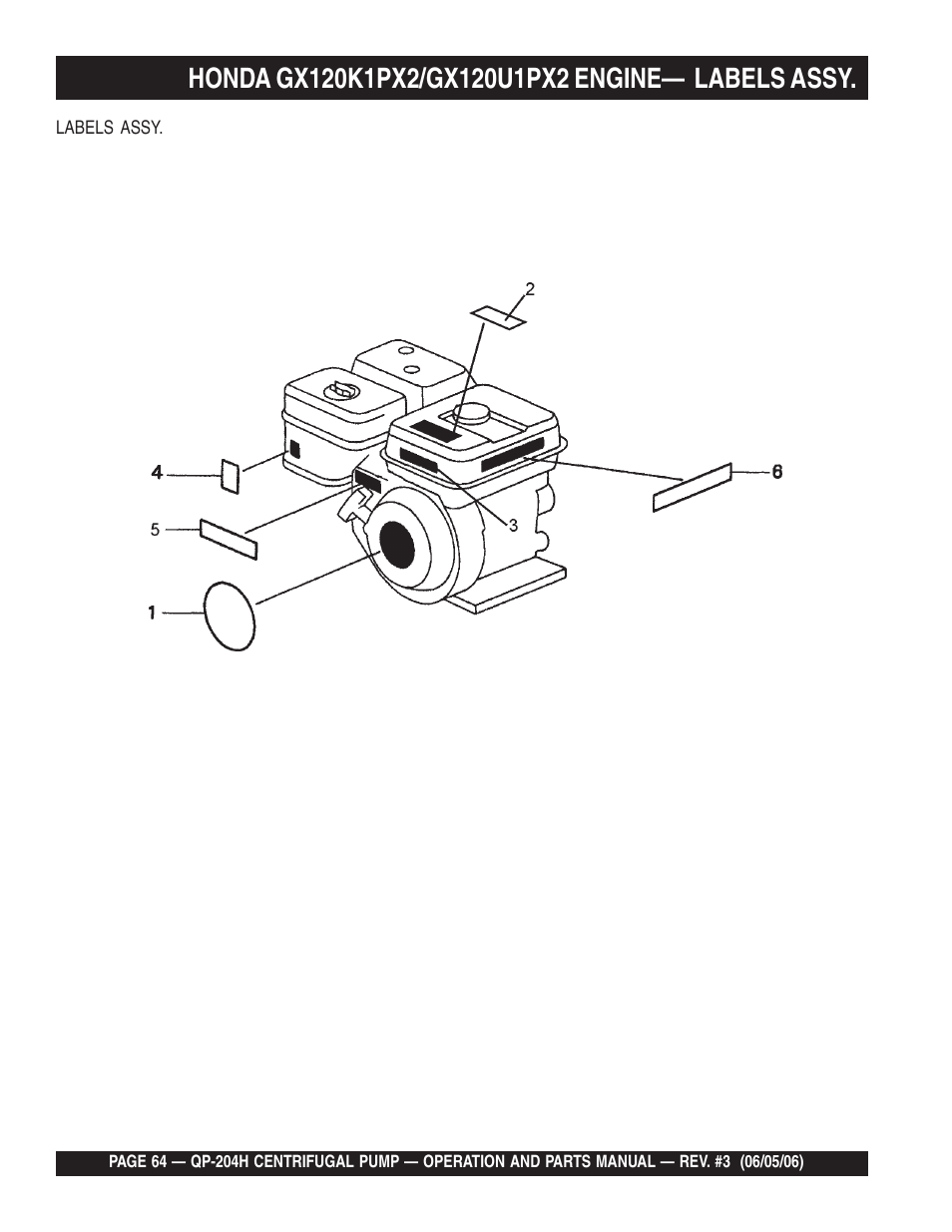 Multiquip QP204H User Manual | Page 64 / 68