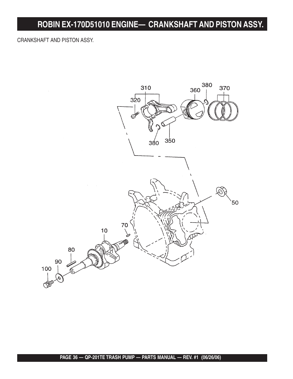 Multiquip QP201TE User Manual | Page 36 / 54