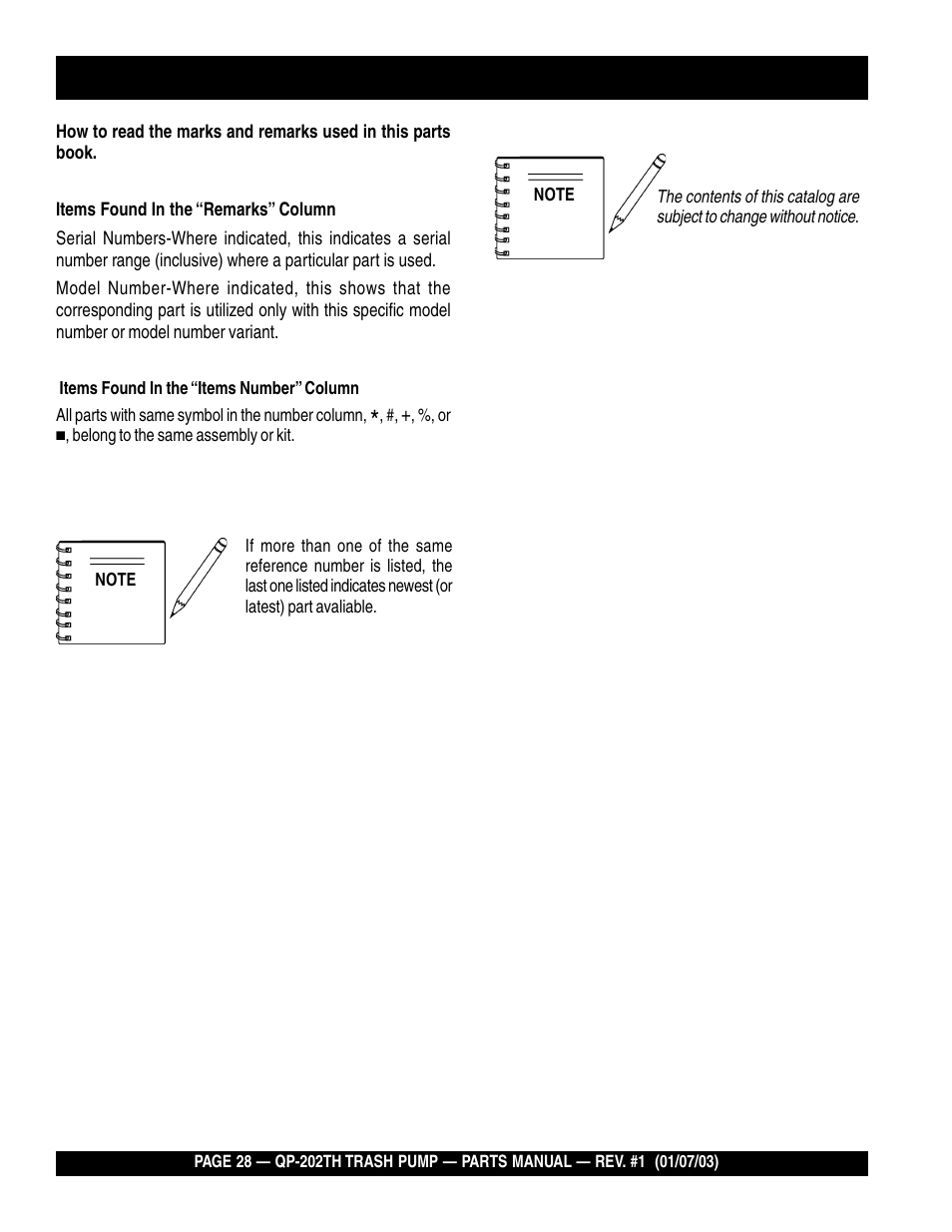 Multiquip QP202TH User Manual | Page 28 / 70