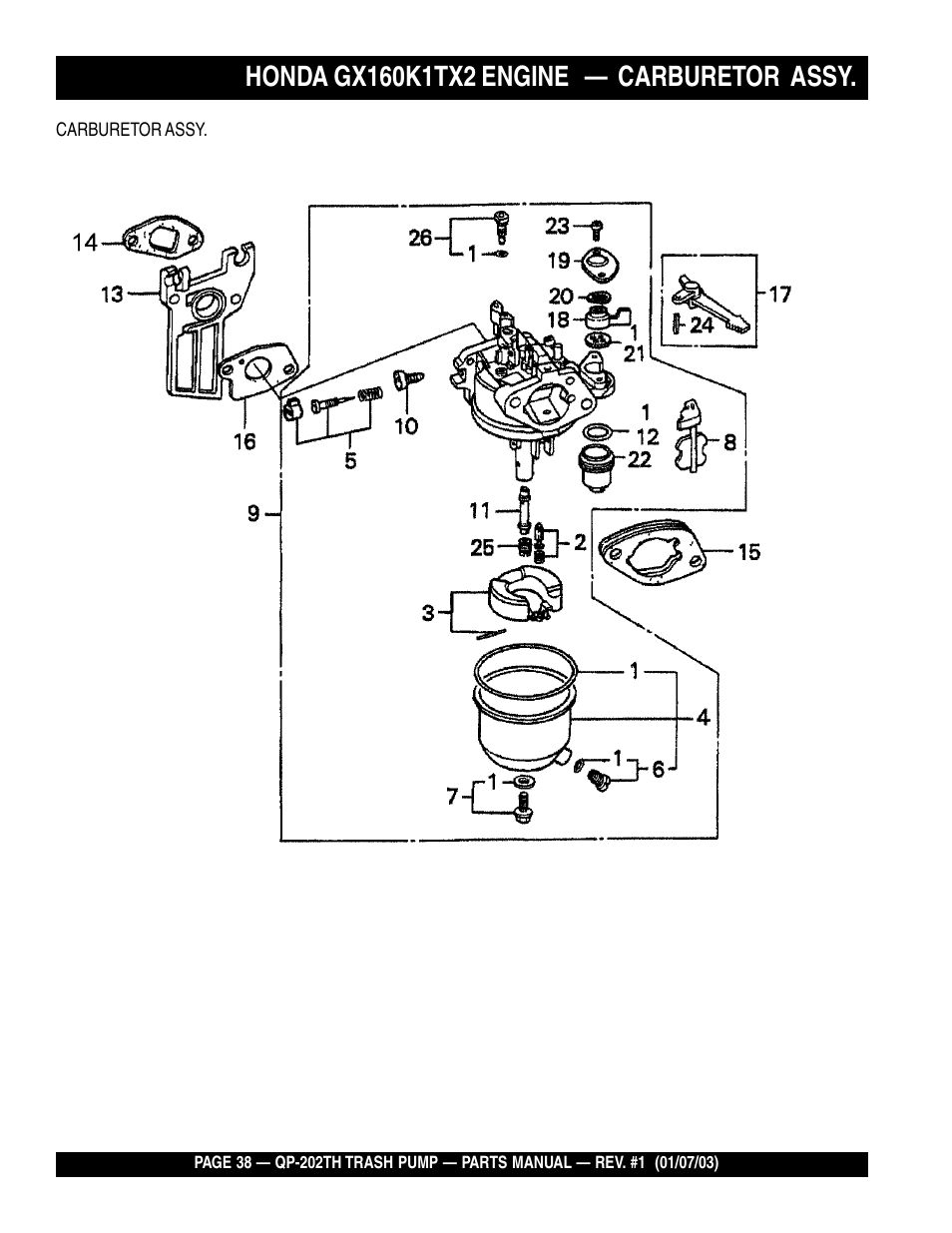 Multiquip QP202TH User Manual | Page 38 / 70