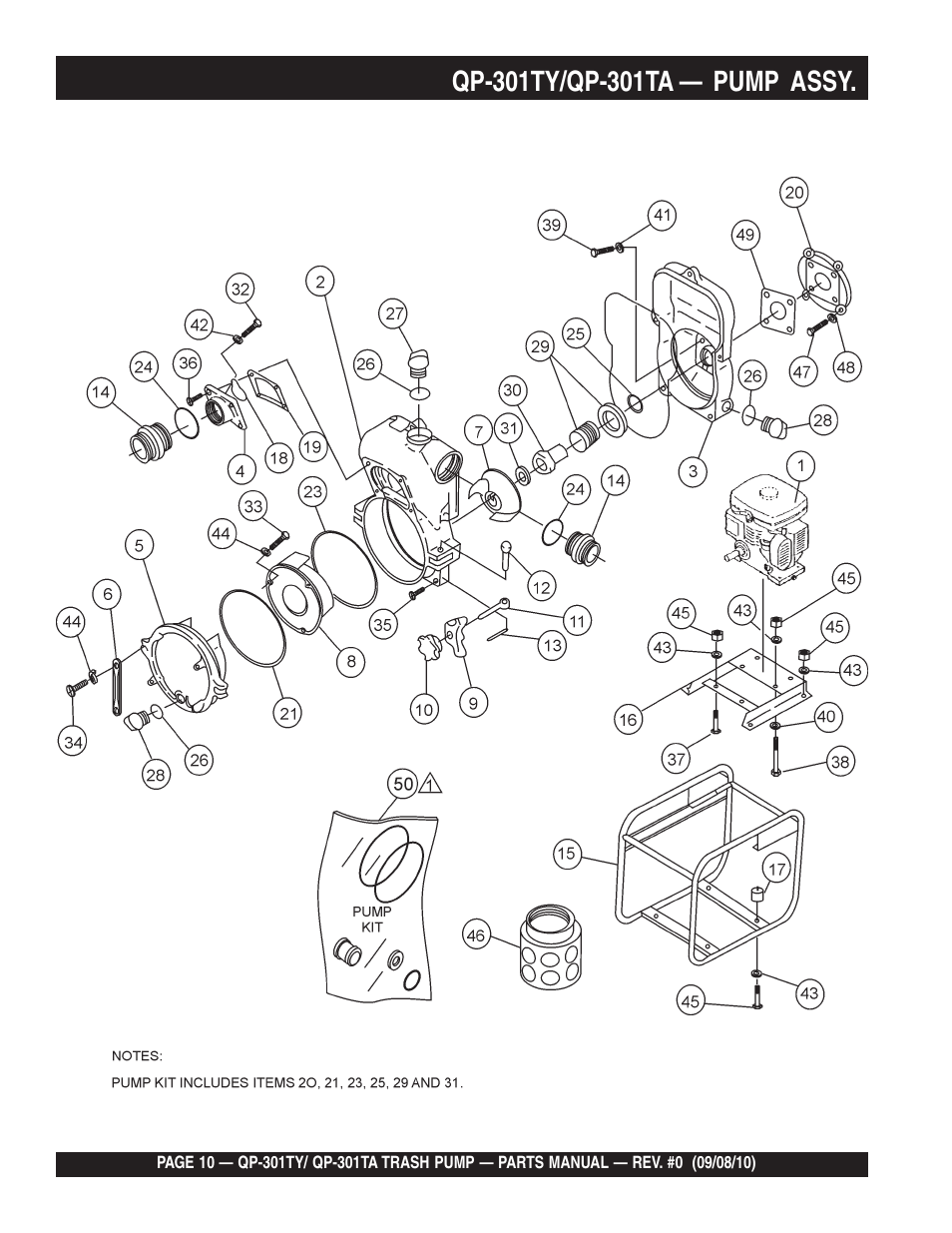Multiquip QP301TA_TY User Manual | Page 10 / 14