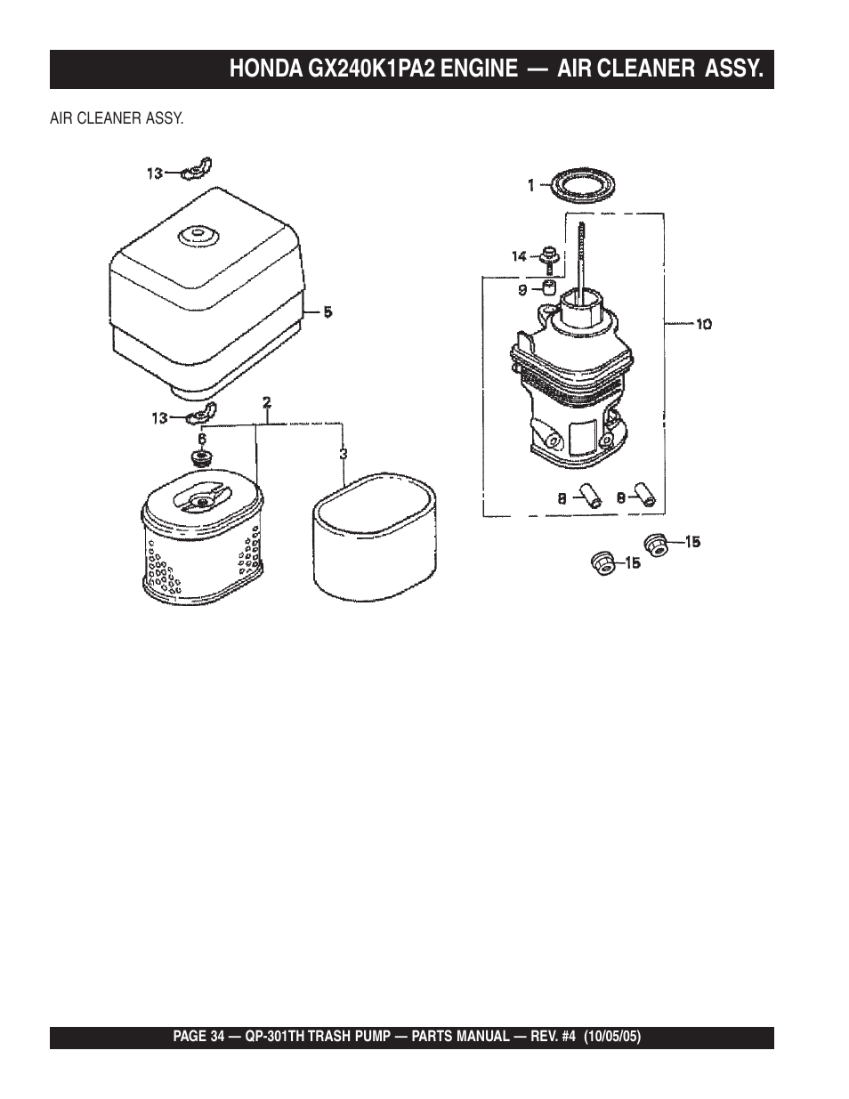 Multiquip QP301TH User Manual | Page 34 / 70