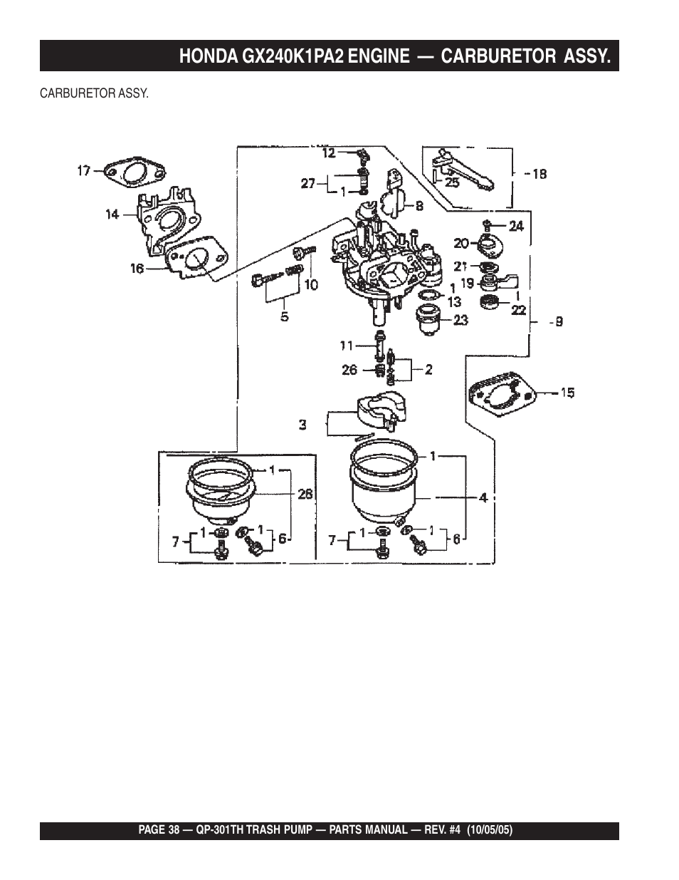 Multiquip QP301TH User Manual | Page 38 / 70