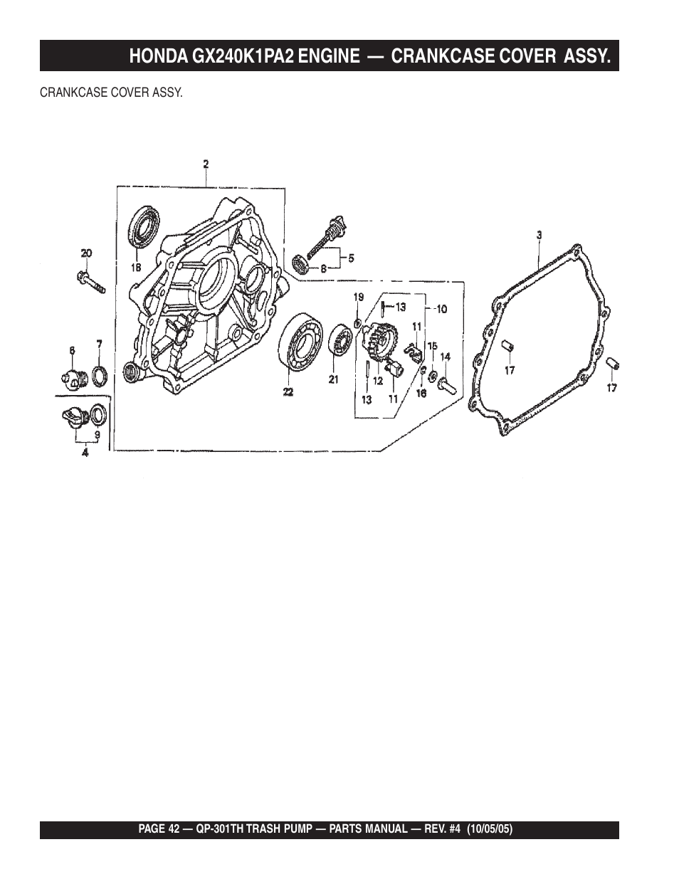 Multiquip QP301TH User Manual | Page 42 / 70