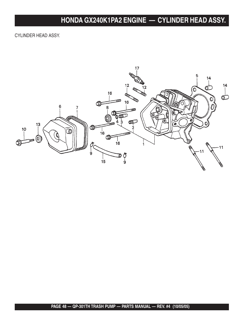 Multiquip QP301TH User Manual | Page 48 / 70