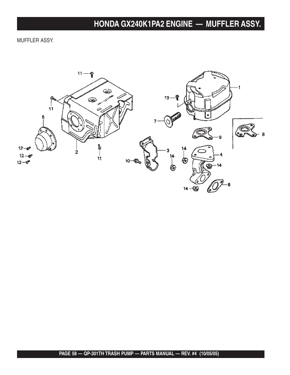 Multiquip QP301TH User Manual | Page 58 / 70