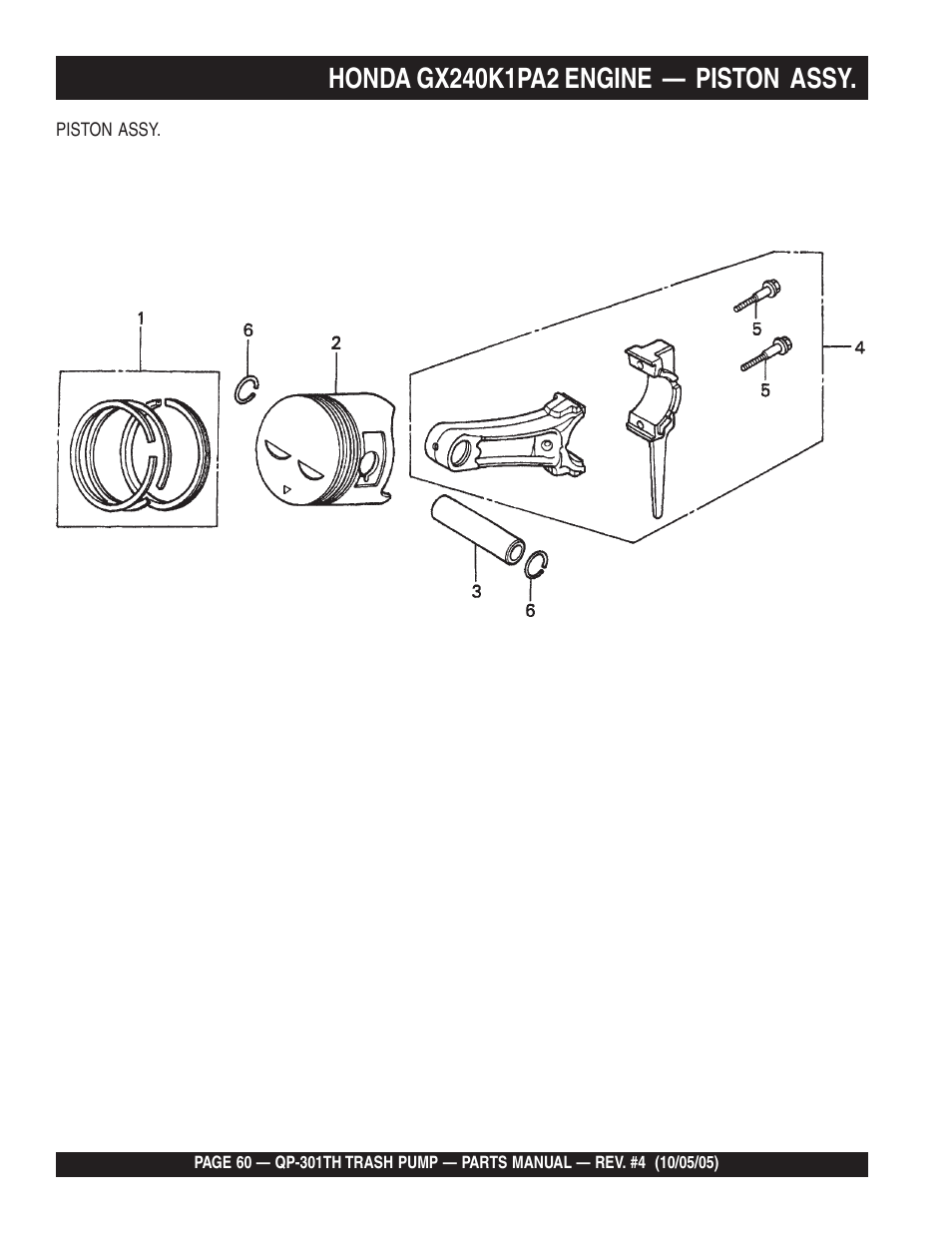 Multiquip QP301TH User Manual | Page 60 / 70