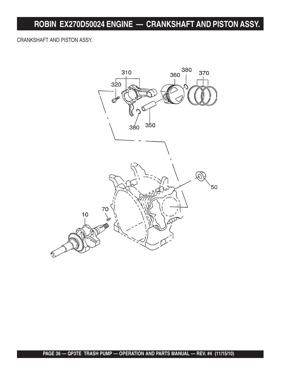 Multiquip QP3TE User Manual | Page 36 / 56