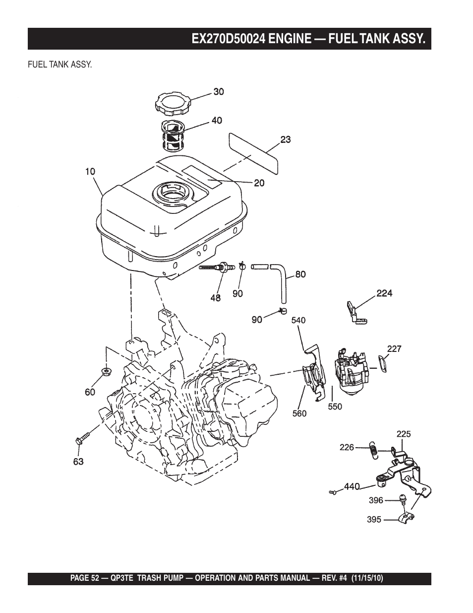 Multiquip QP3TE User Manual | Page 52 / 56