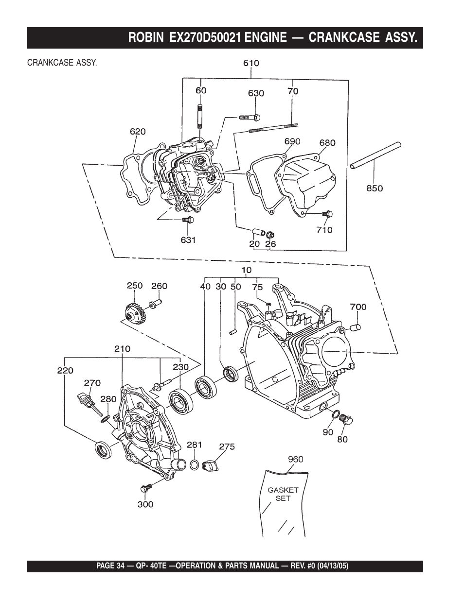 Multiquip QP40TE User Manual | Page 34 / 56