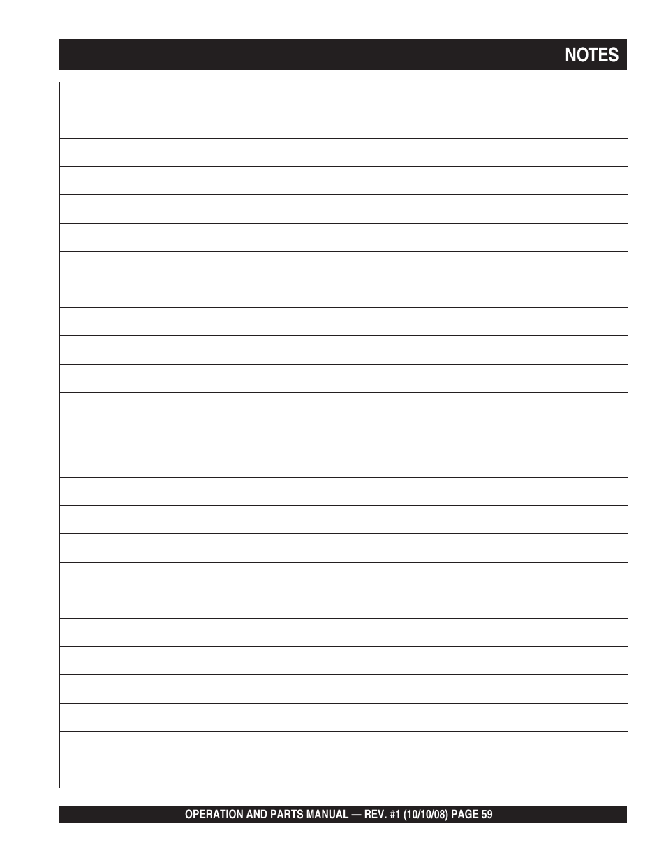Multiquip QP4TE User Manual | Page 59 / 60