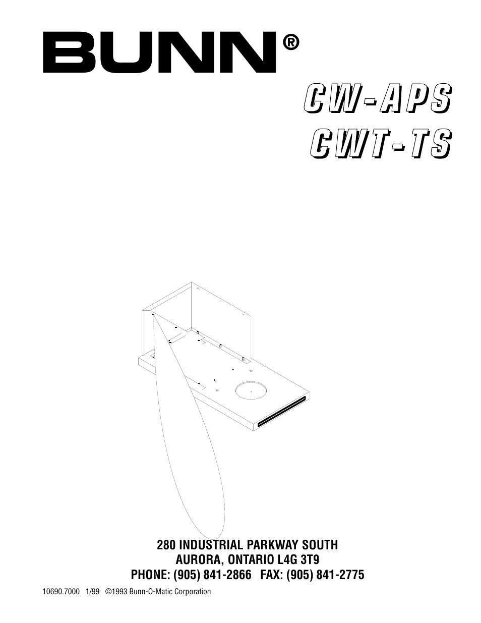 Bunn CWT-TS User Manual | 24 pages