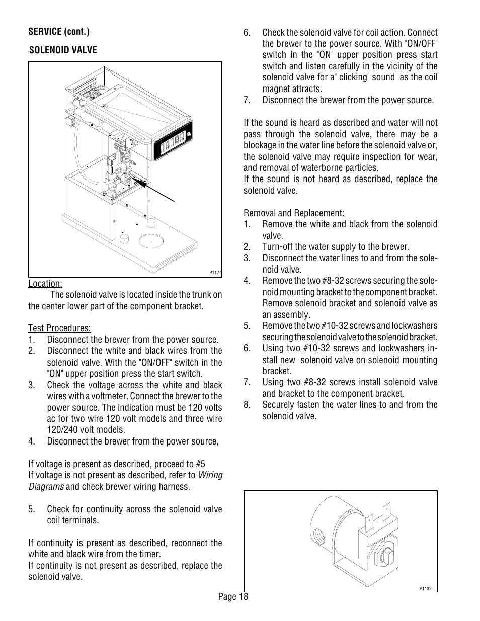 Bunn CWT-TS User Manual | Page 18 / 24