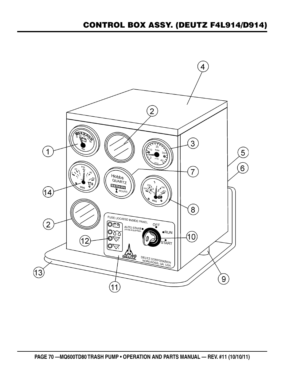 Multiquip MQ600TD80 User Manual | Page 70 / 76