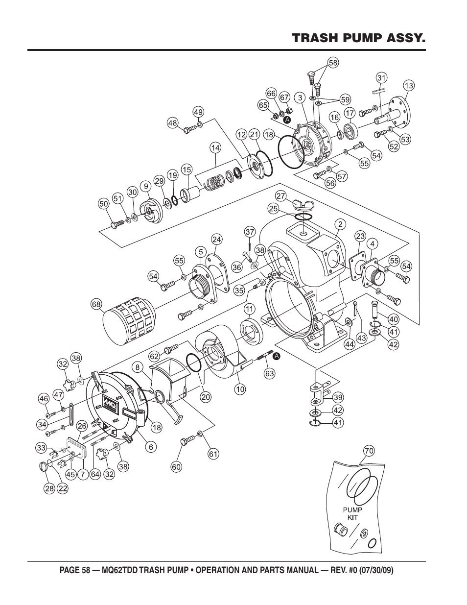 Multiquip MQ62TDD User Manual | Page 58 / 116