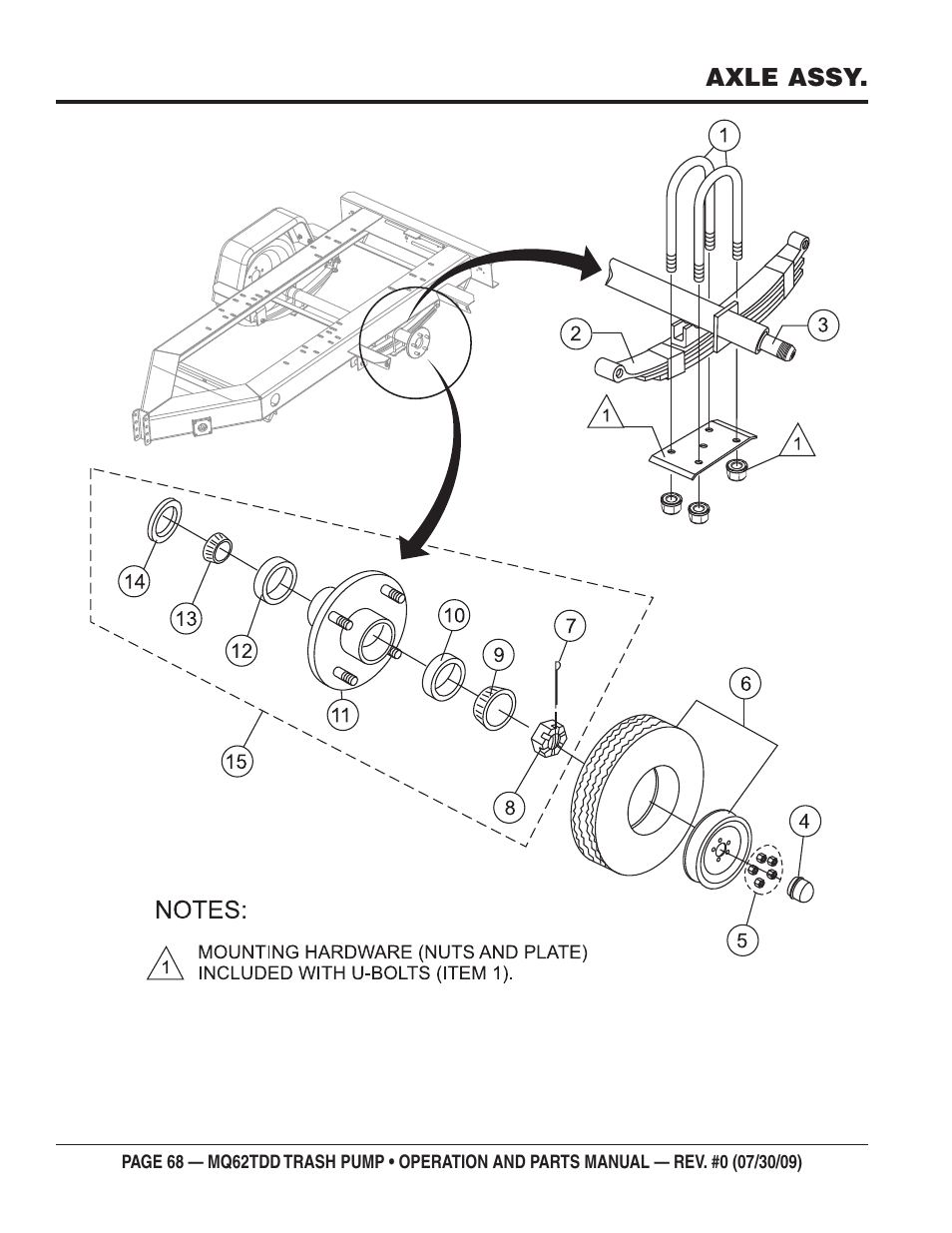 Multiquip MQ62TDD User Manual | Page 68 / 116