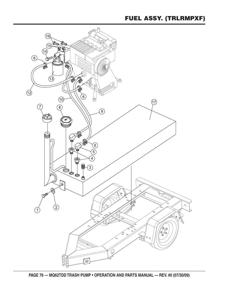 Multiquip MQ62TDD User Manual | Page 76 / 116