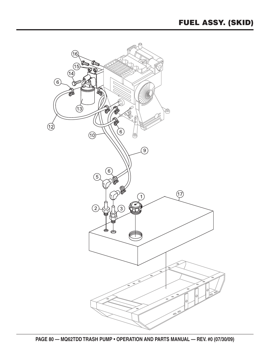 Multiquip MQ62TDD User Manual | Page 80 / 116