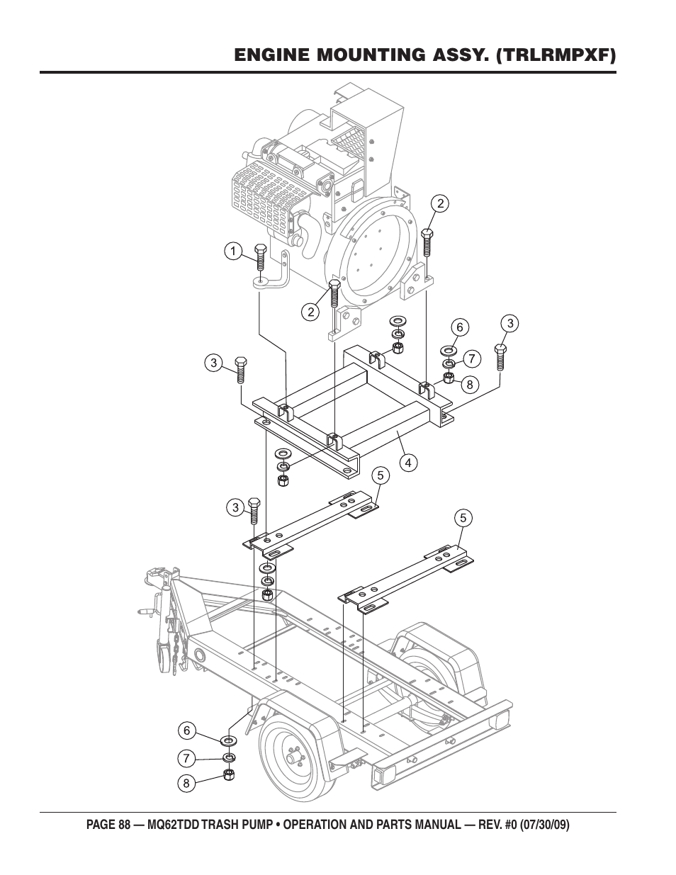 Multiquip MQ62TDD User Manual | Page 88 / 116