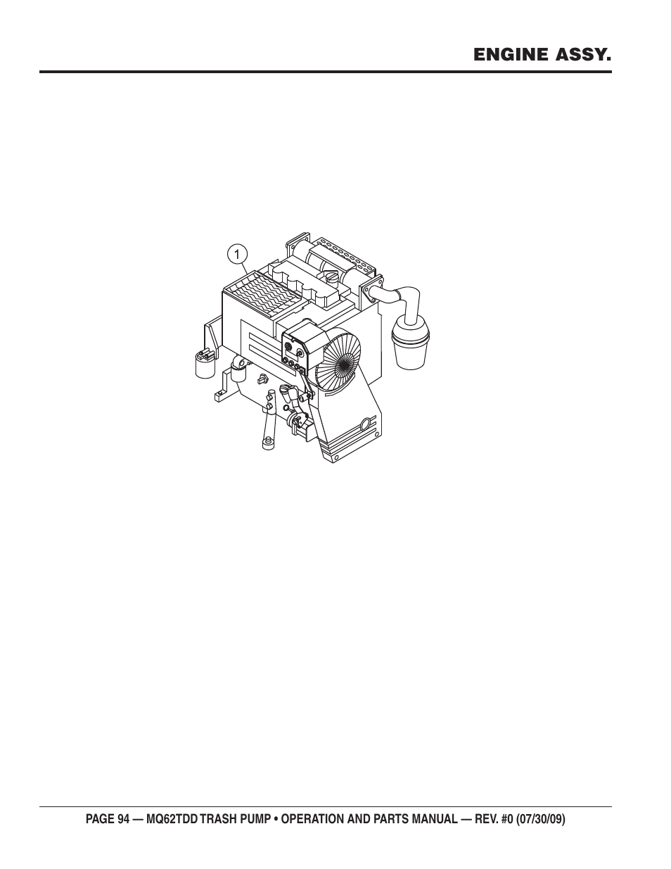 Multiquip MQ62TDD User Manual | Page 94 / 116