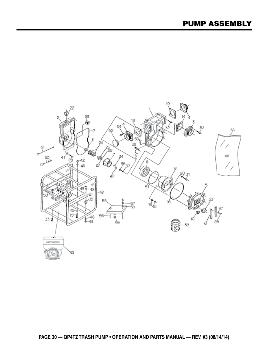 Multiquip QP4TZ User Manual | Page 30 / 36