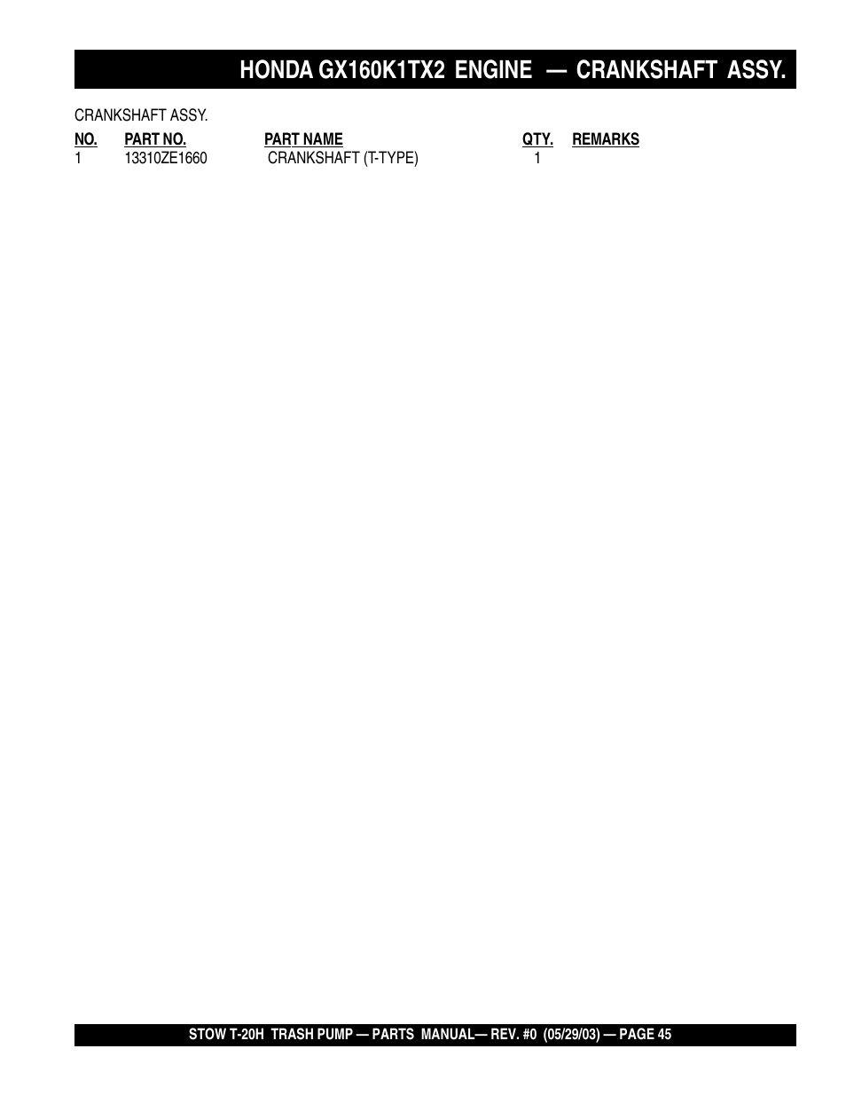 Multiquip T20H User Manual | Page 45 / 70