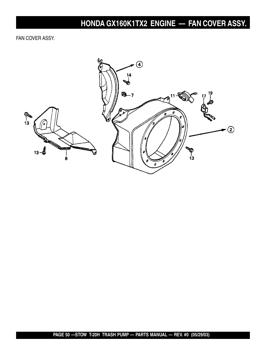 Multiquip T20H User Manual | Page 50 / 70