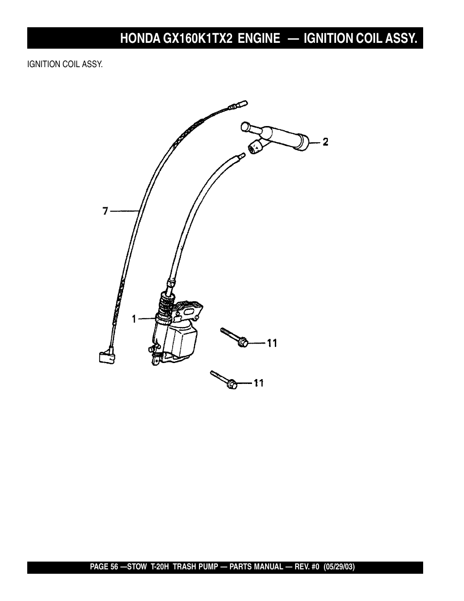 Multiquip T20H User Manual | Page 56 / 70