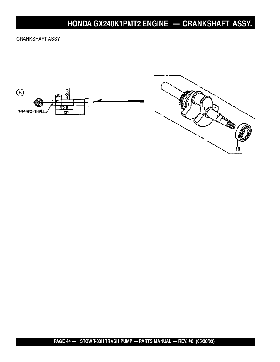 Multiquip T30H User Manual | Page 44 / 70