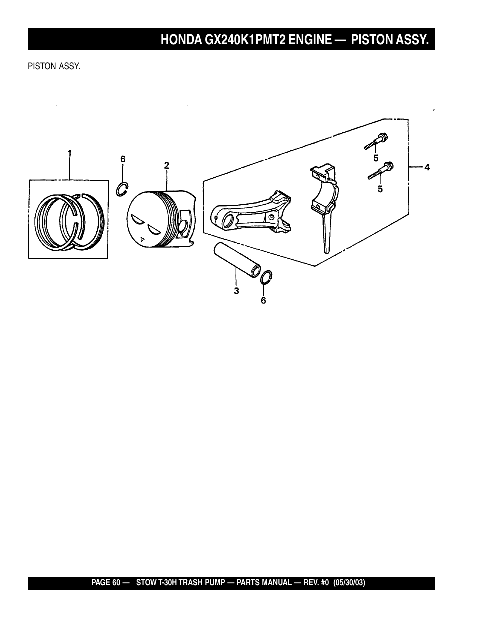 Multiquip T30H User Manual | Page 60 / 70