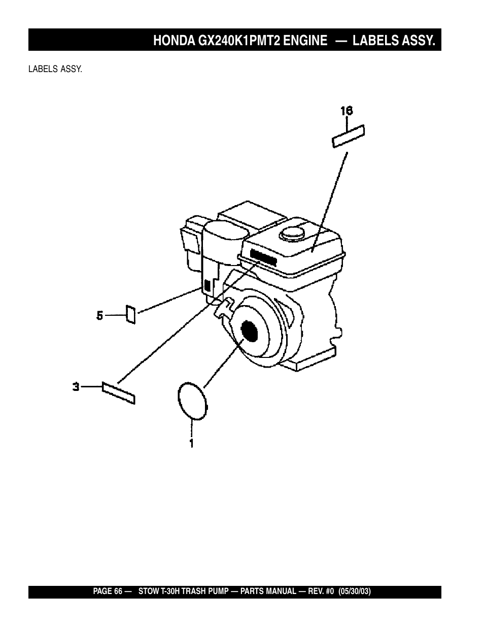 Multiquip T30H User Manual | Page 66 / 70