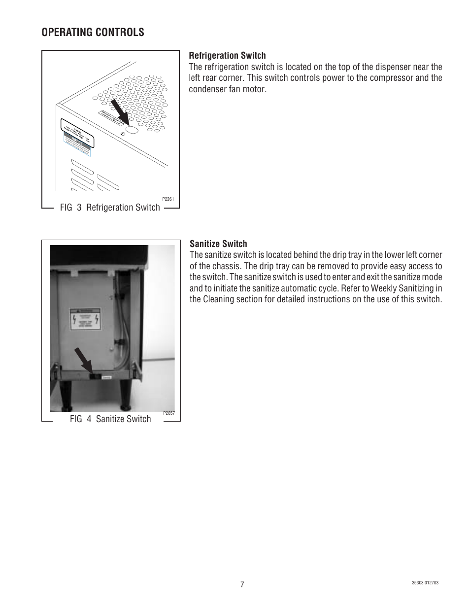 Operating controls | Bunn JDF-2 User Manual | Page 7 / 21