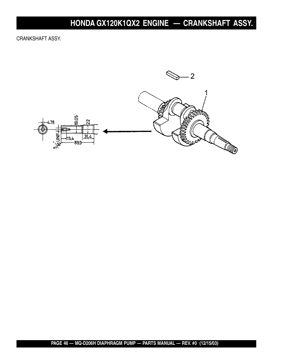 Multiquip MQD206H User Manual | Page 46 / 70