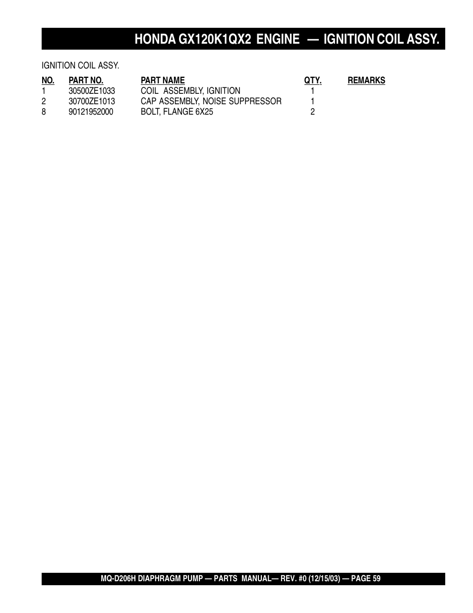 Multiquip MQD206H User Manual | Page 59 / 70