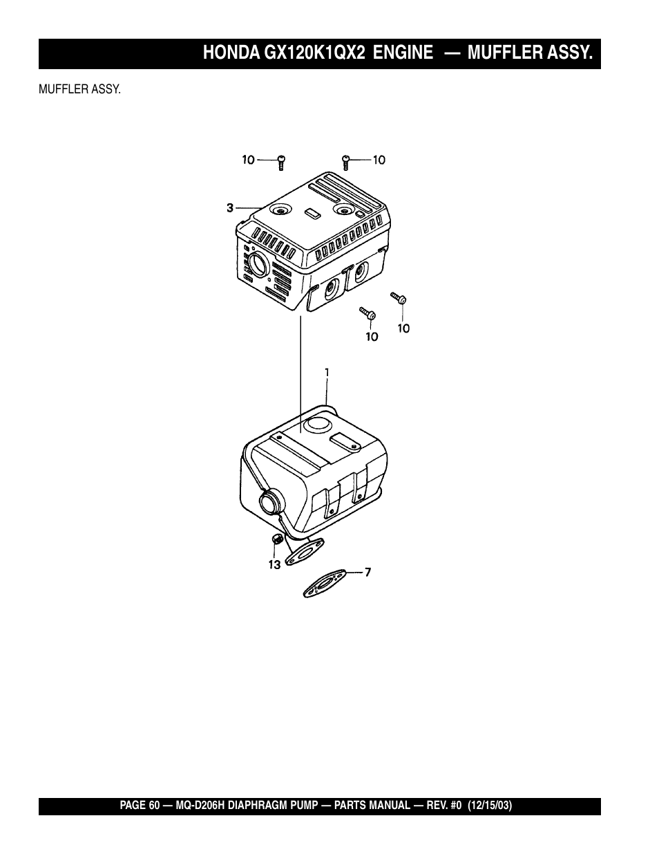 Multiquip MQD206H User Manual | Page 60 / 70
